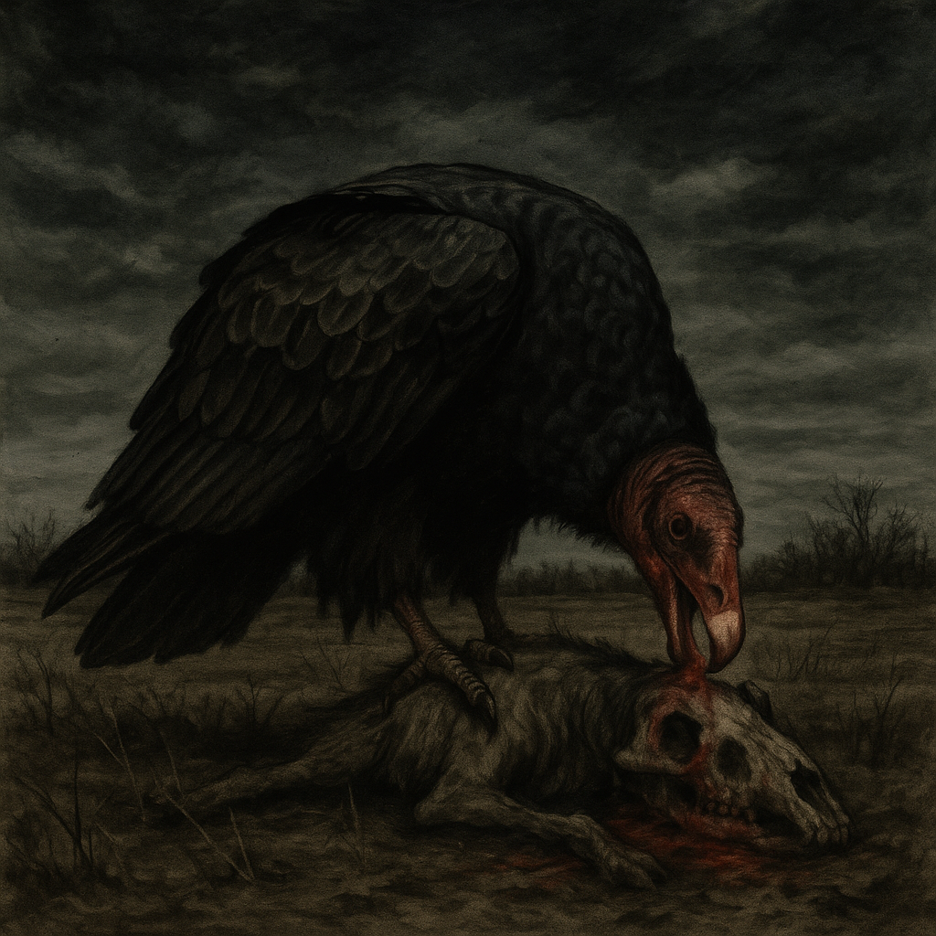 Turkey Vulture with Carcass